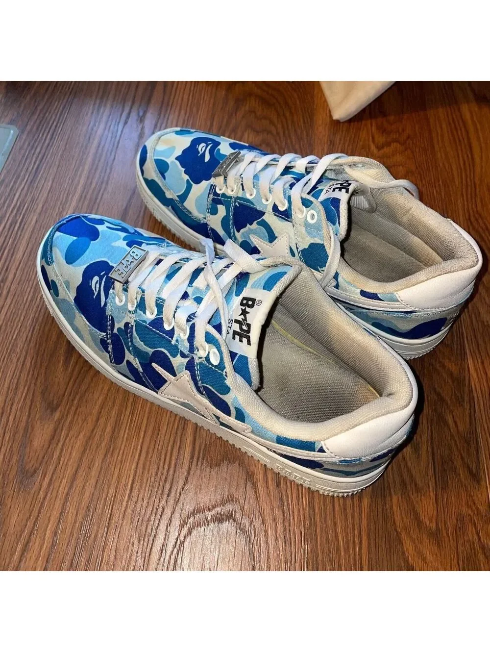 Bapesta Low ‘ABC Camo - Blue’